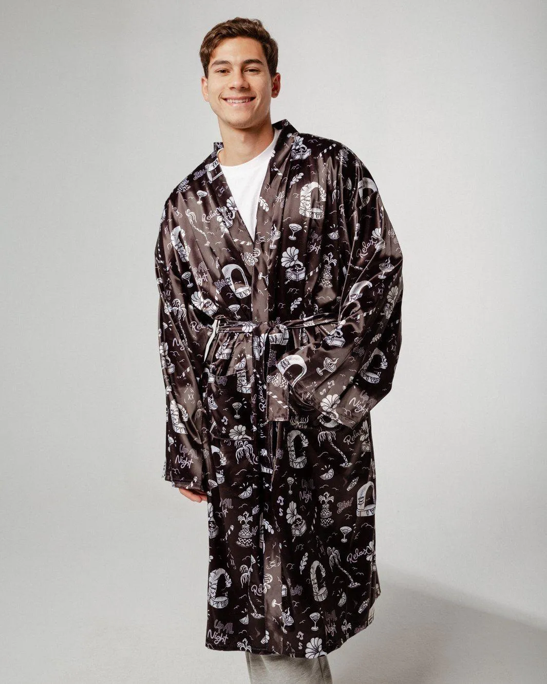 Robe de chambre souple Nuit blanche