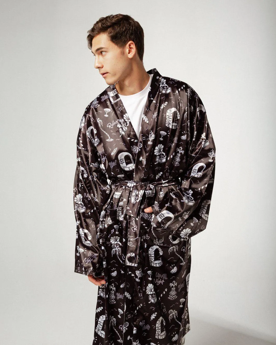Robe de chambre souple Nuit blanche