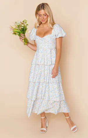 Robe Midi Va Va ~ Rose Charmant