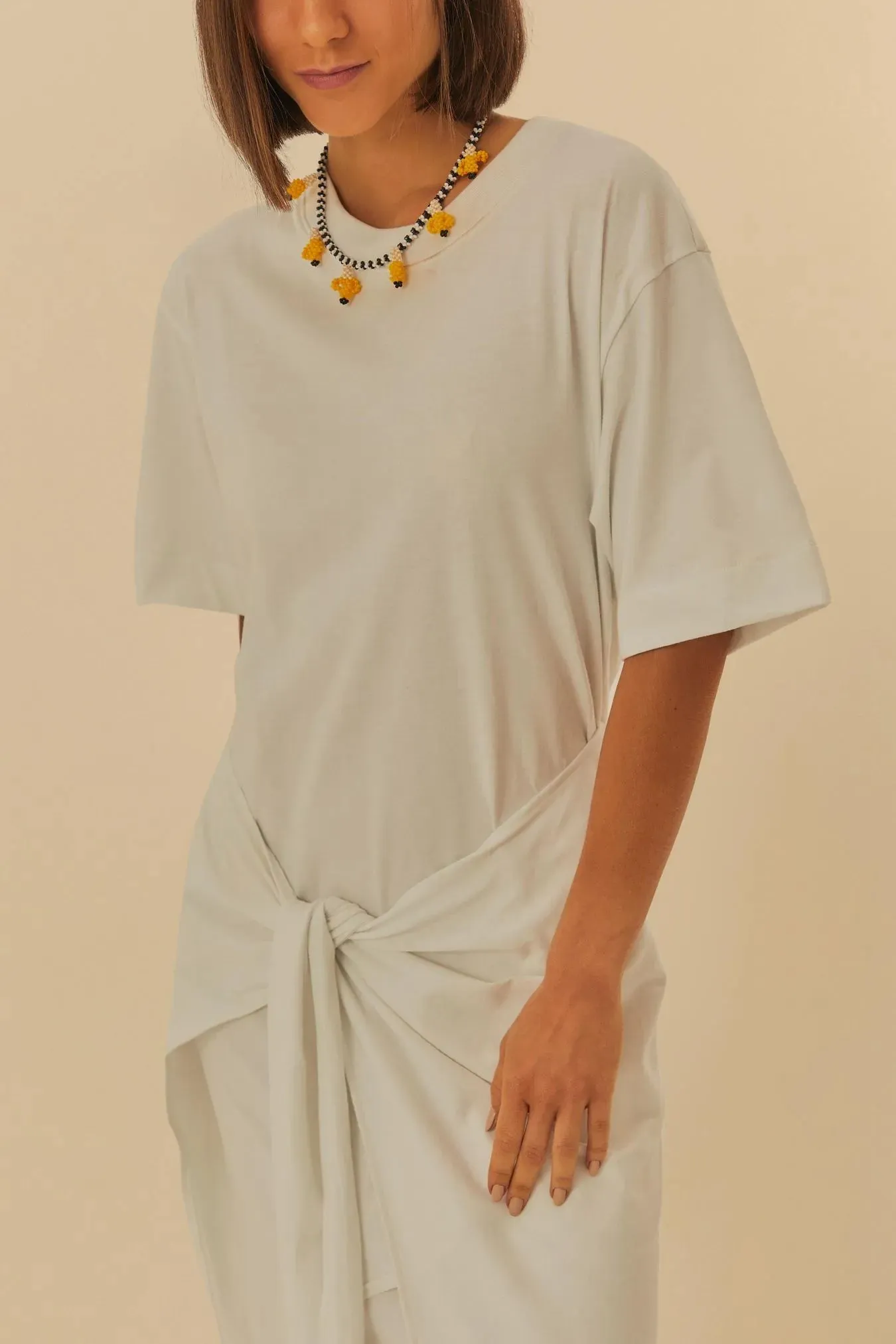 T-Shirt Robe à Nouer