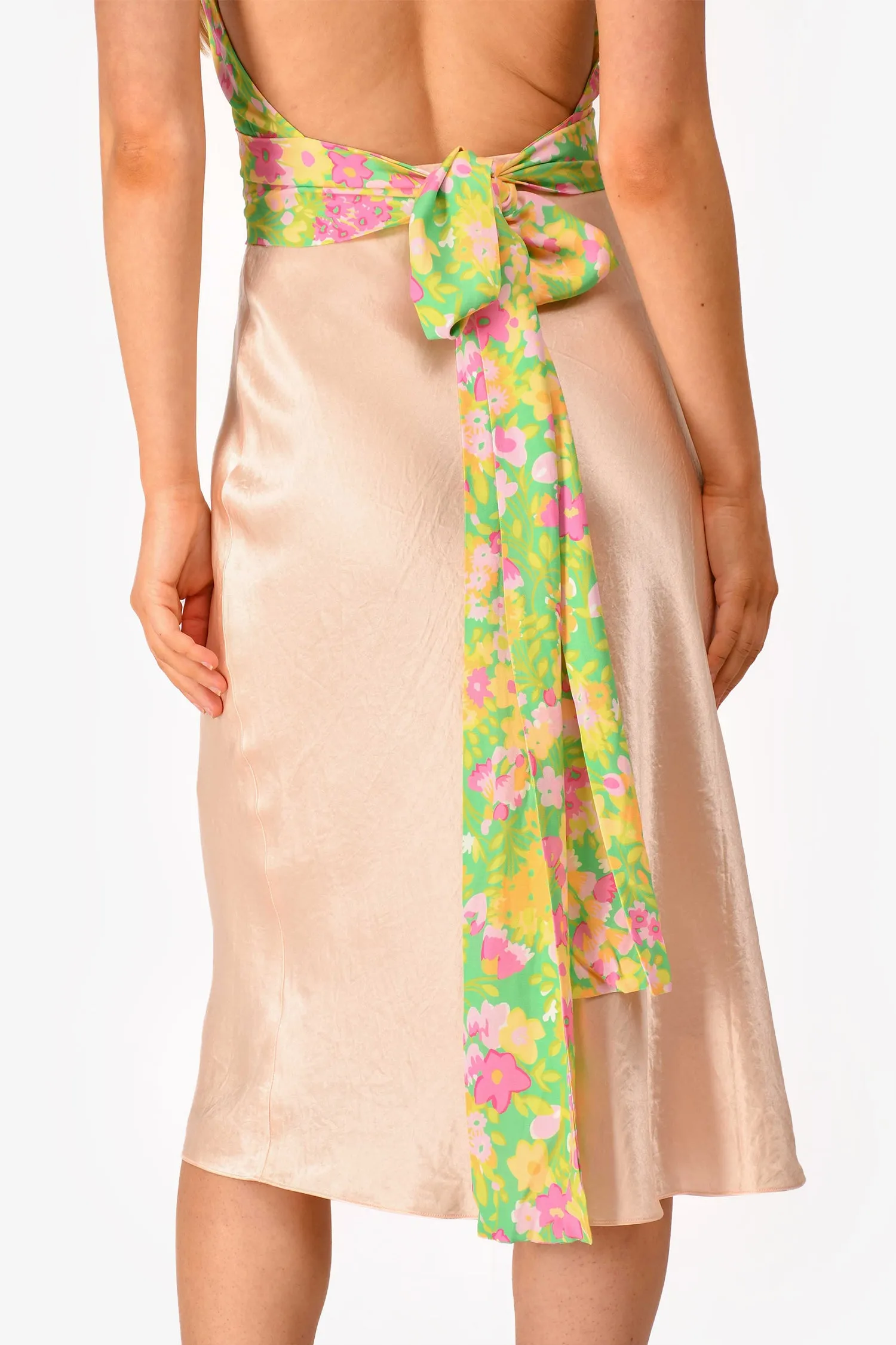 Vince Peach Jupe Midi A-Line Taille XXS