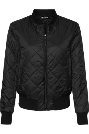 Bomber matelassé déperlant et compactable pour femme HeatLast