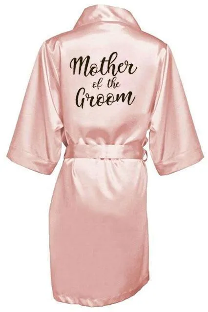 Chemises de nuit de mariée - Peignoir à motifs de lettres