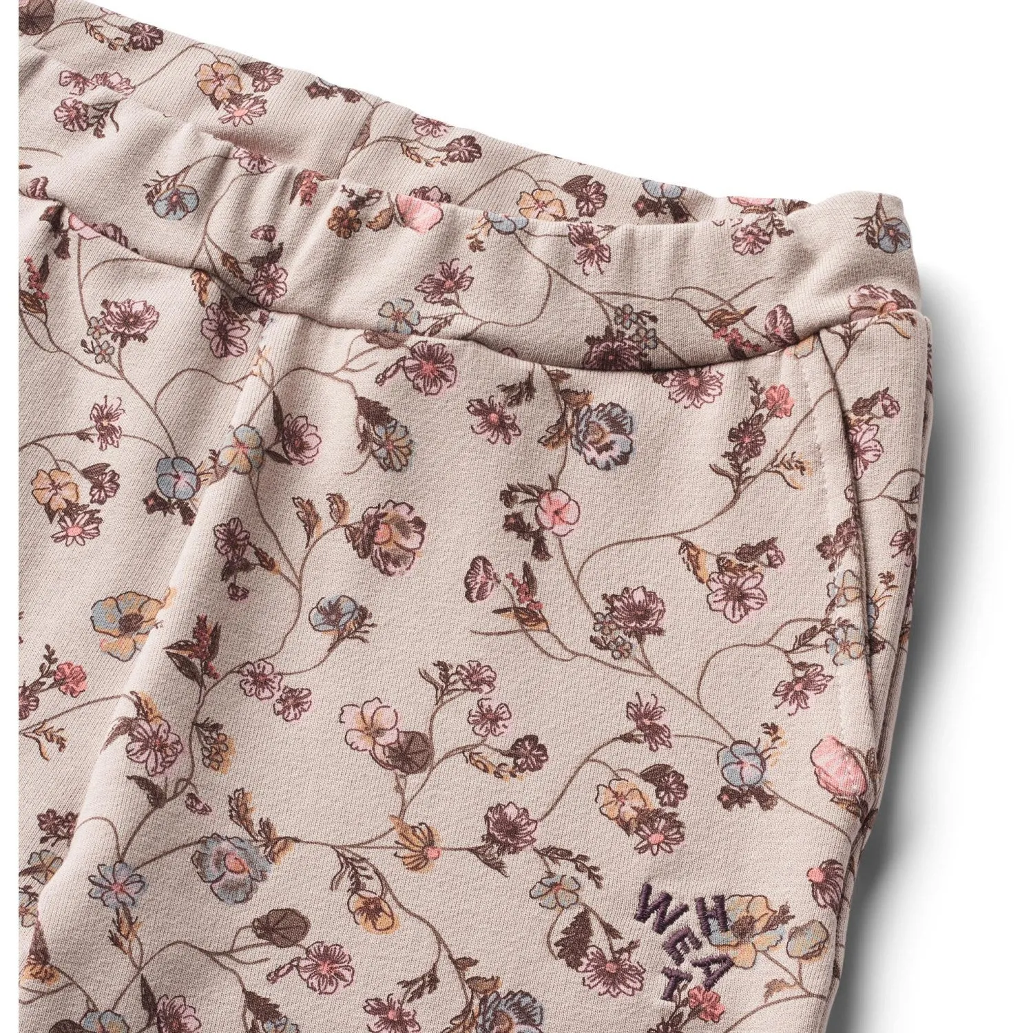 Pantalon de survêtement à fleurs de rose sèche de blé, ambiance blé