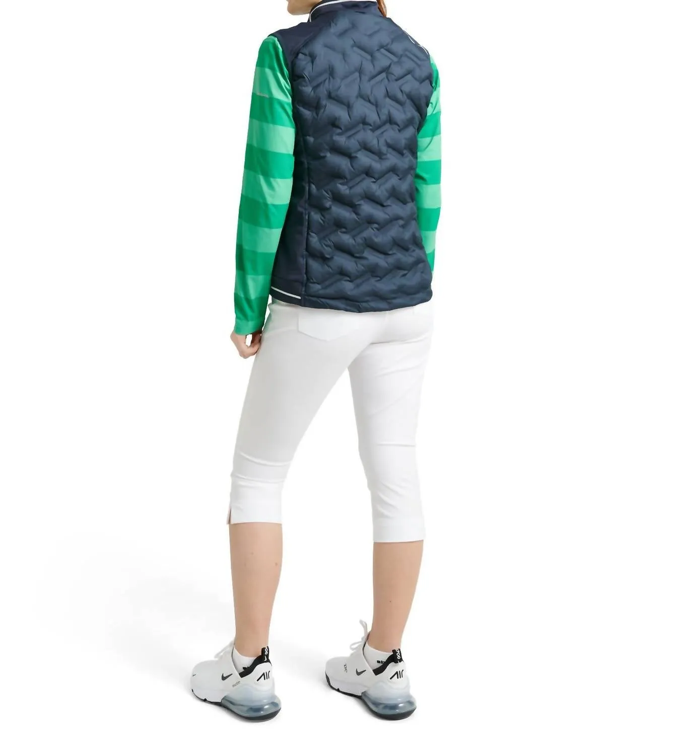 Veste Hybrid Grove pour Femme en Bleu Marine