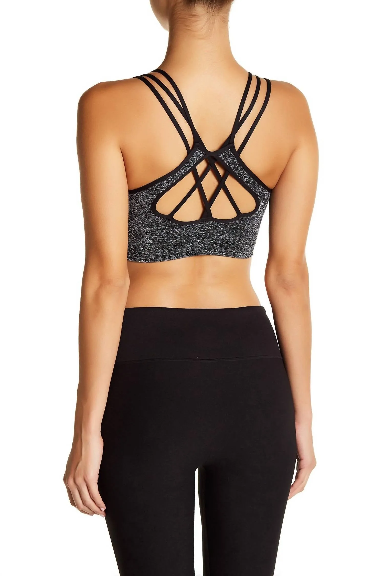 Soutien-gorge de sport Avenue C pour femmes en noir