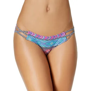 Culotte de Bikini Femme à Imprimé Tribal Audacieux, Multicolore