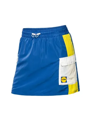 Jupe de sport bicolore pour femme, Multi