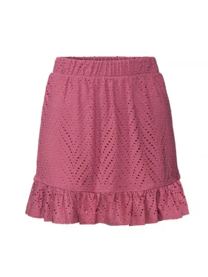 Jupe Eyelit pour Femme, Rose