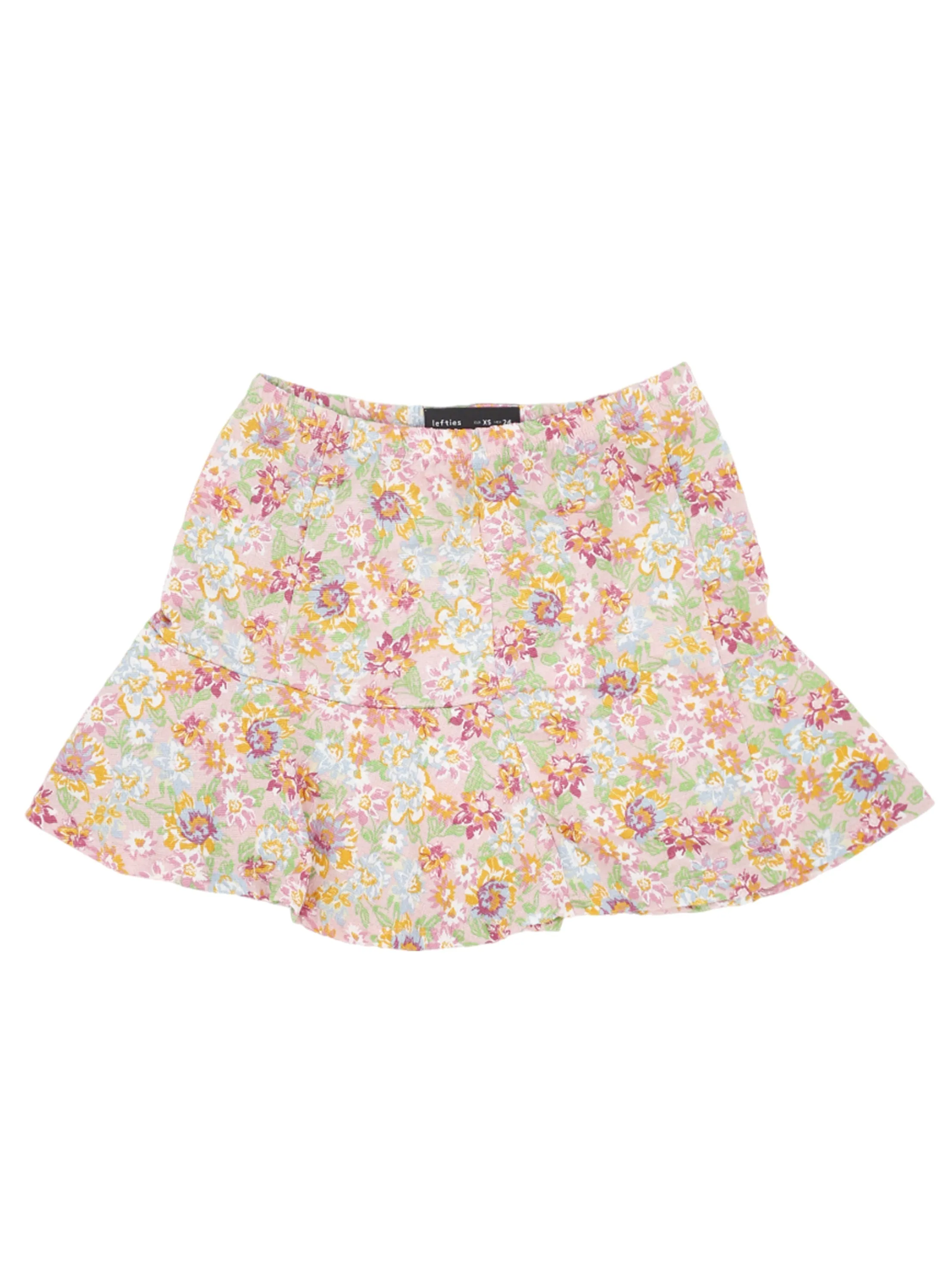Jupe imprimée florale pour femme, multicolore