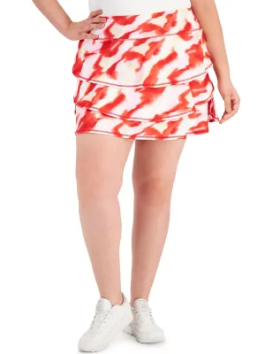 Jupe-Short Imprimé Graphique pour Femme, Multi
