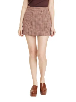 Jupe en tartan pour femme, Multicolore