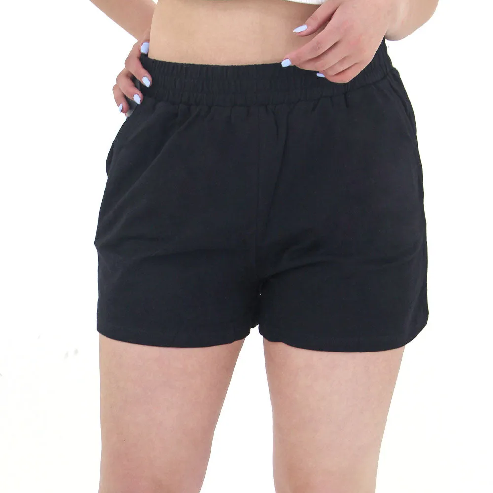 Short uni pour femmes, Noir