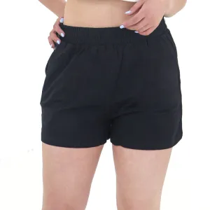 Short uni pour femmes, Noir
