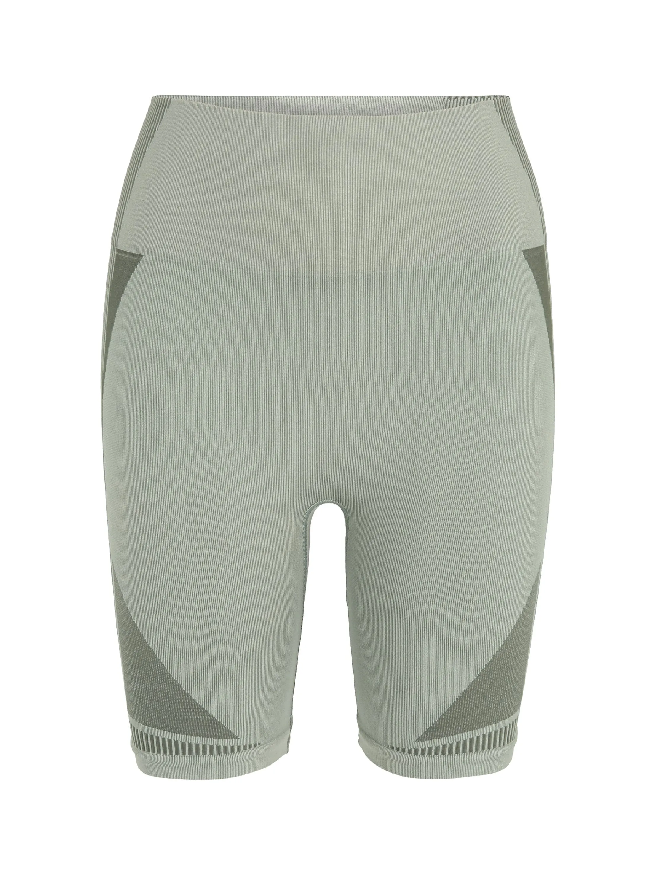 Leggings courts côtelés pour femme, Vert