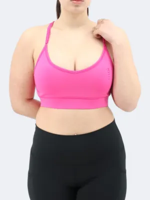 Haut de sport féminin court, Rose
