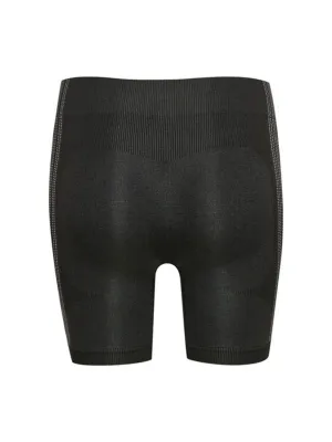 Legging court texturé pour femme, Noir