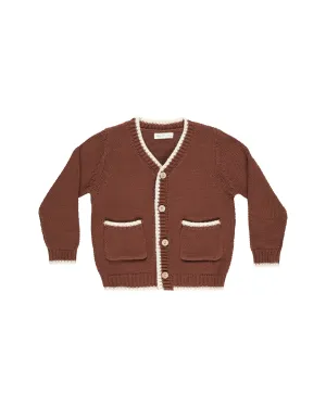 Wynn Cardigan || Brique