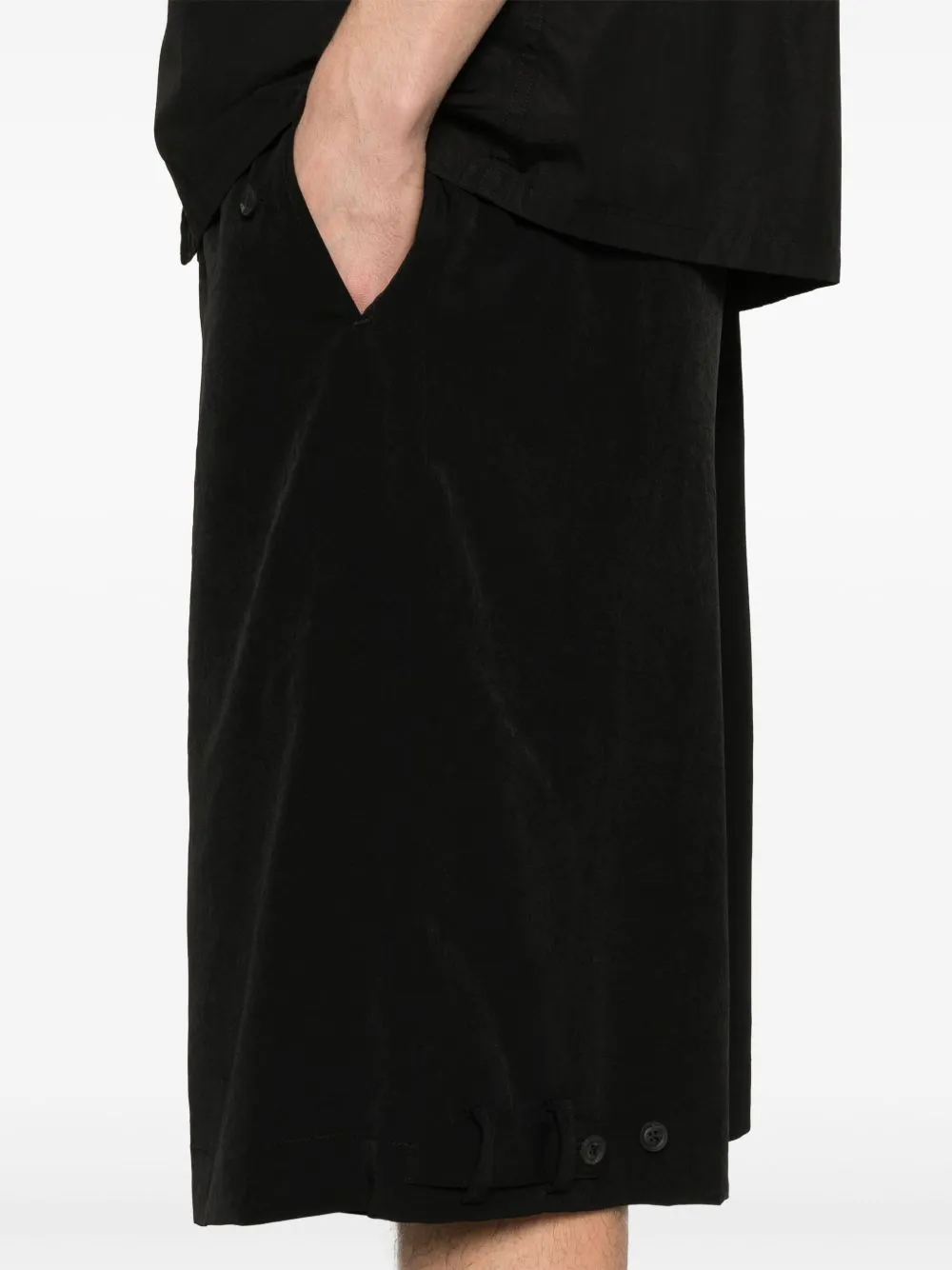 YOHJI YAMAMOTO POUR HOMME - Pantalons courts pour hommes_yohji-yamamoto