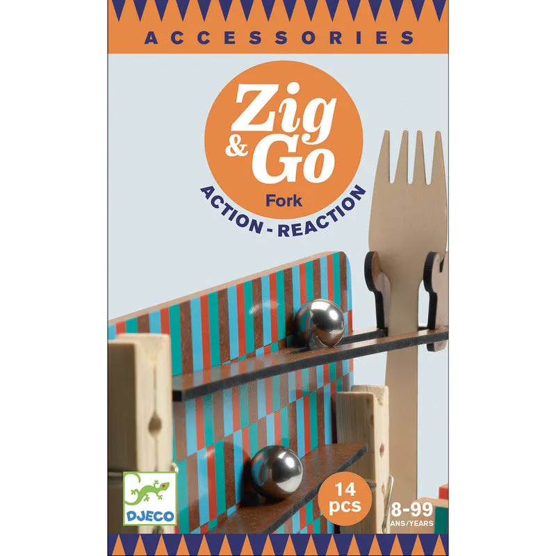 Zig & Go Fork Ensemble Action et Réaction